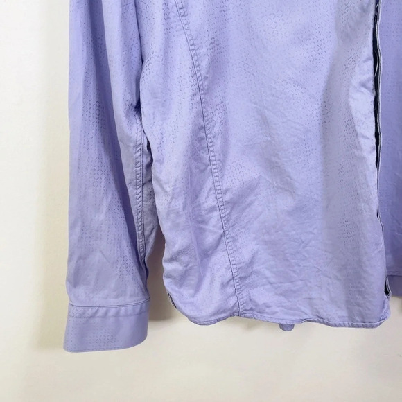 AU NOIR | MEN'S DRESS SHIRT IN LIGHT  LAVENDER - Picture 6 of 14